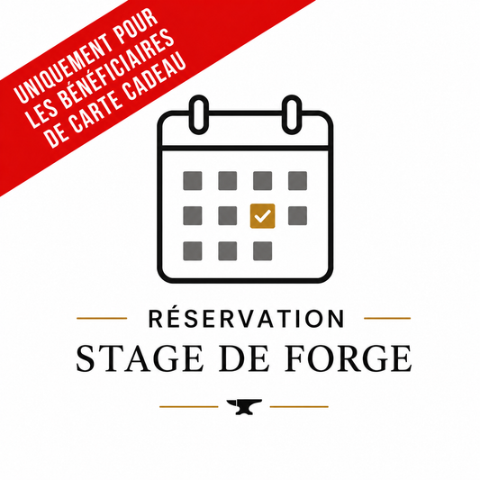 Réservation Stage de Forge